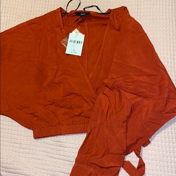 🦋~ Forever 21 woven top - Picture 2 of 2